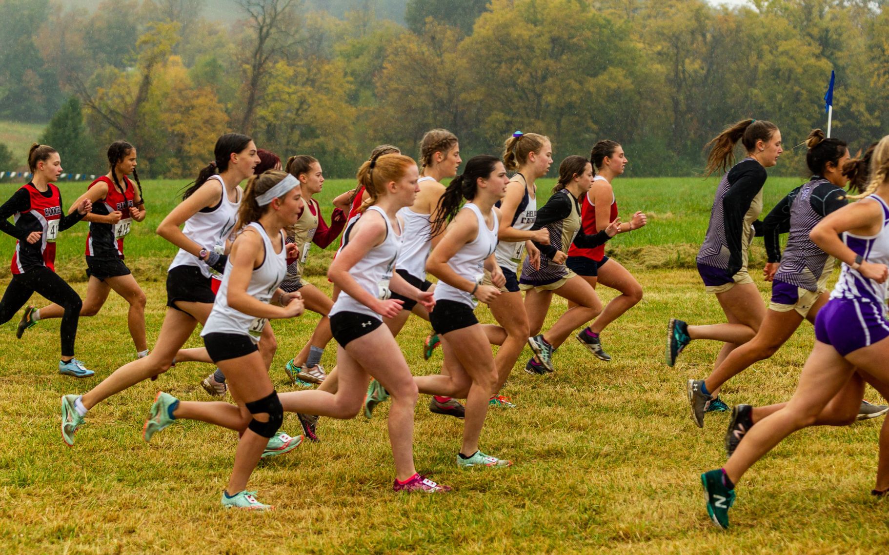 Class 4 District 3 girls cross country